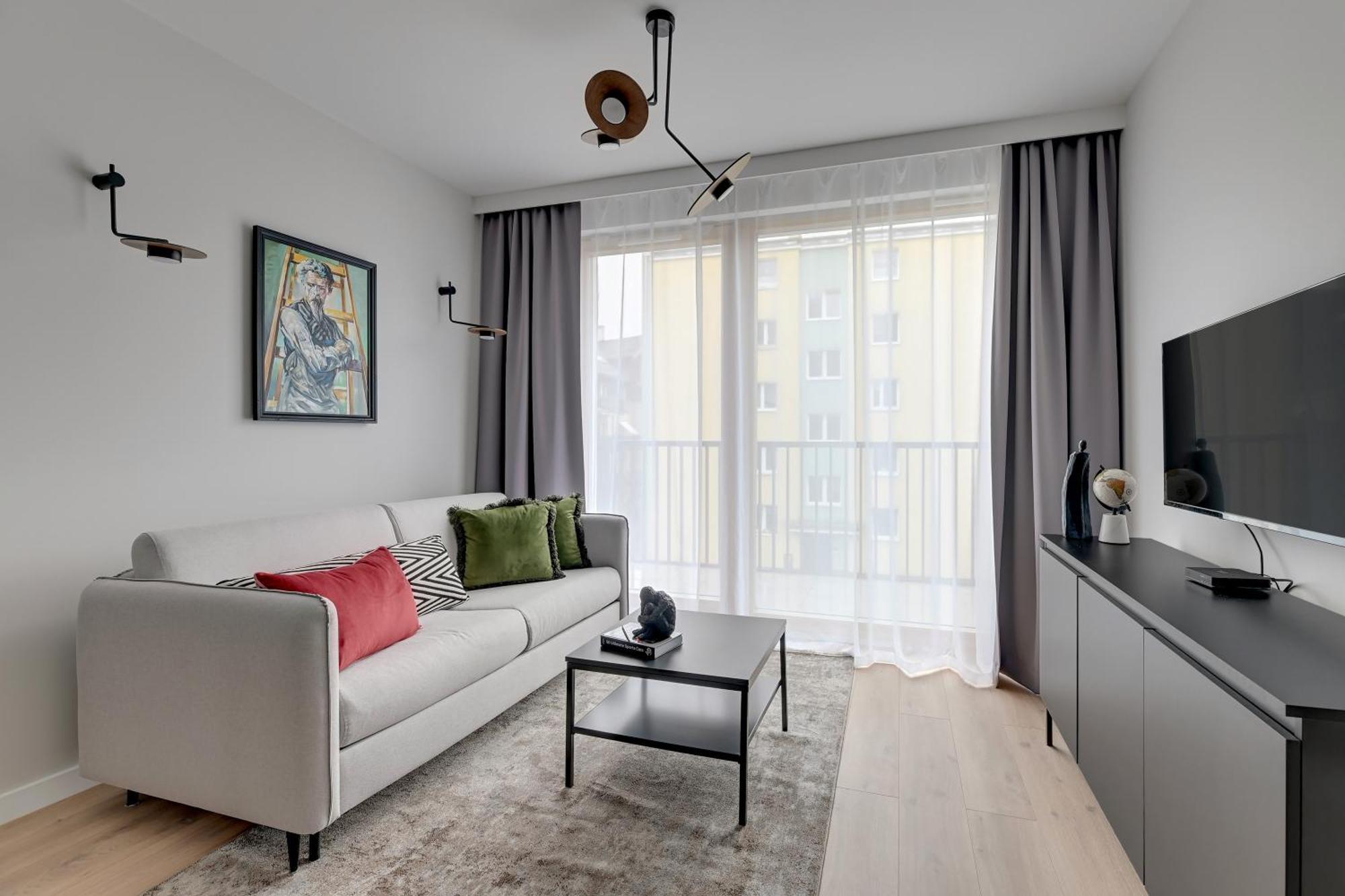 Lion Apartments - Mloda Polska Nowe Apartamenty Z Parkingiem Σόποτ Εξωτερικό φωτογραφία