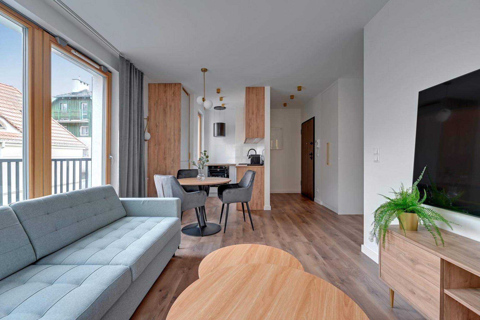 Lion Apartments - Mloda Polska Nowe Apartamenty Z Parkingiem Σόποτ Εξωτερικό φωτογραφία